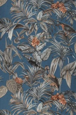 Tapete Flonie Grünblau