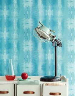 Tapete Alika Türkisblau -Fashion Home Wallpaper Store Alika A 821524 2880x1440