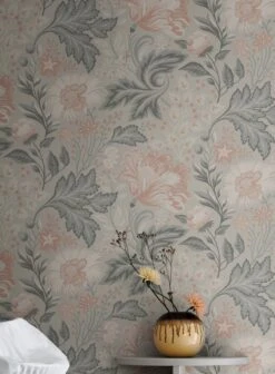 Tapete Ava Hellgraubeige