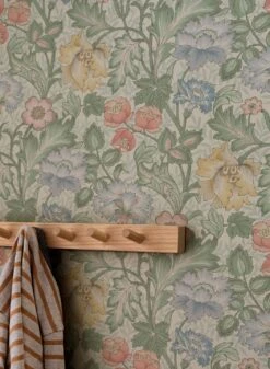 Wandbild Sigrid Blassgrün